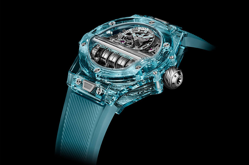 HUBLOT宇舶表重磅发佈BIG BANG MP-11 14天动力储存水蓝色蓝宝石腕表