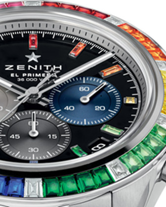 幻彩时间：ZENITH推出CHRONOMASTER SPORT腕表彩虹版本 更显奢华